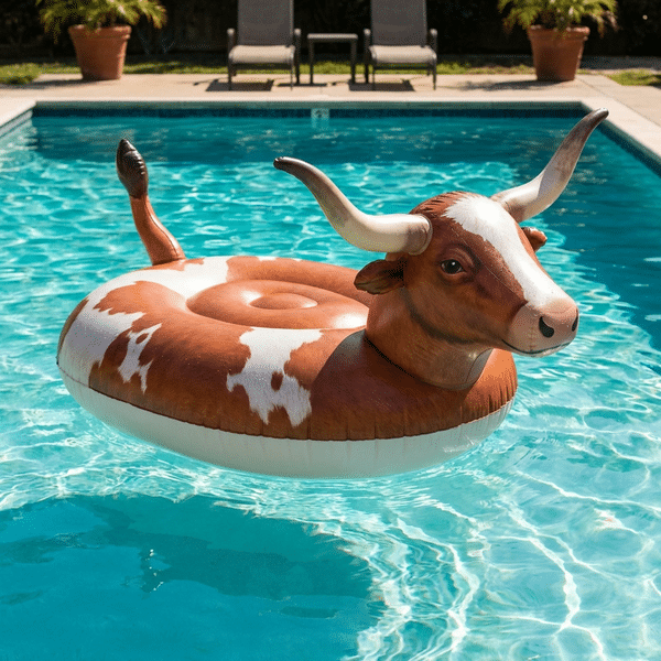 The Big Texan — in your pool